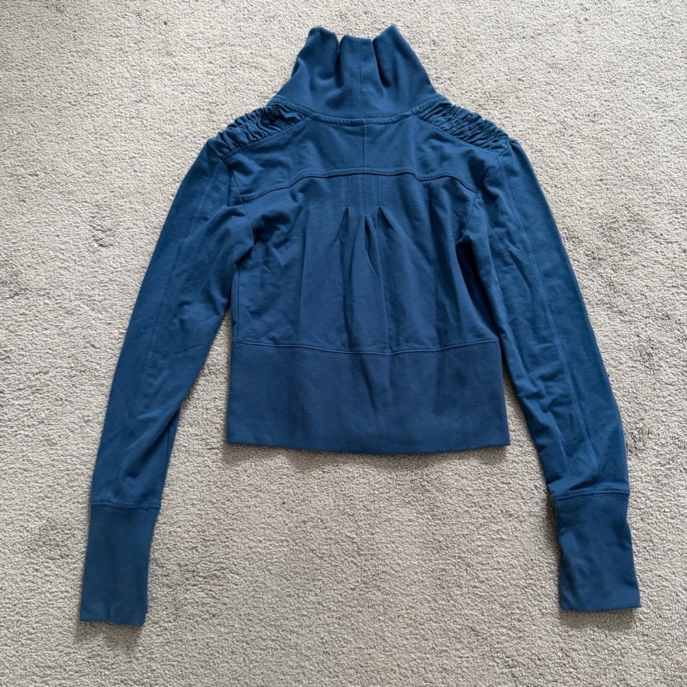 Blue Zip-Up Jacket - Picture 6 of 6